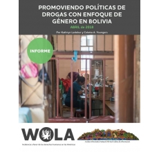 Promoting drug policies with a gender approach in Bolivia
